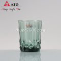 Grüne Design Glaswaren Farbbecher Weinglas Tasse